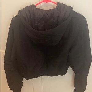 Athleta Black Hooded Jacket